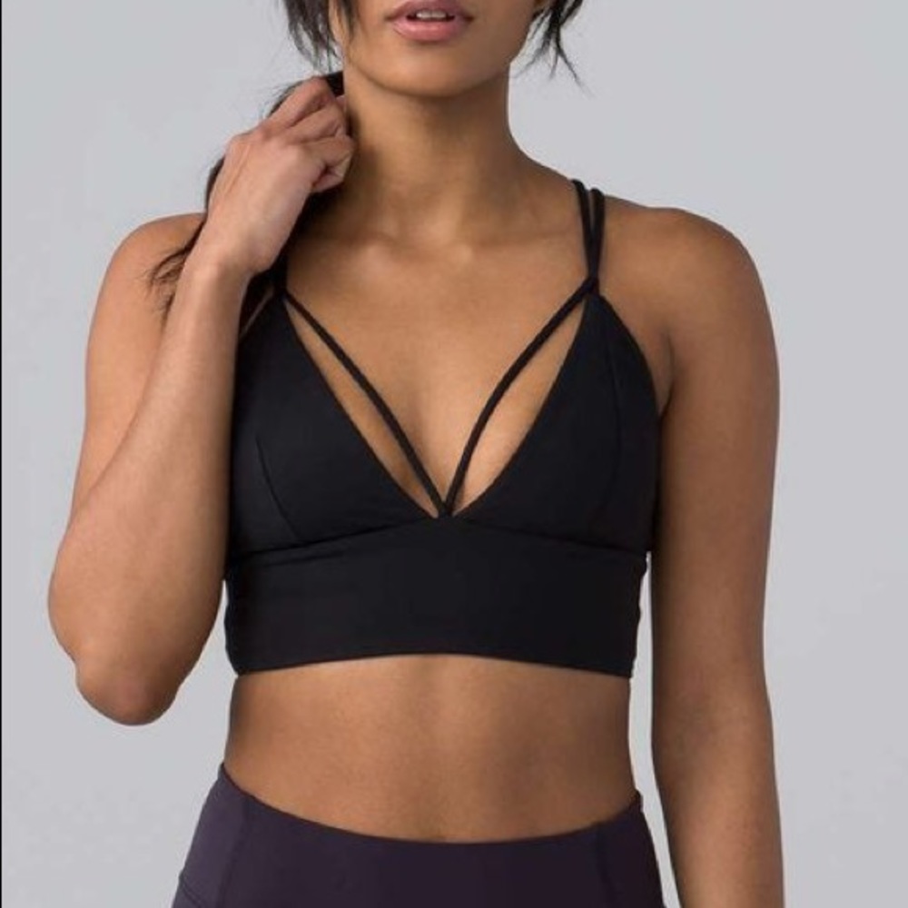 Pushing limits bra straps sports bra